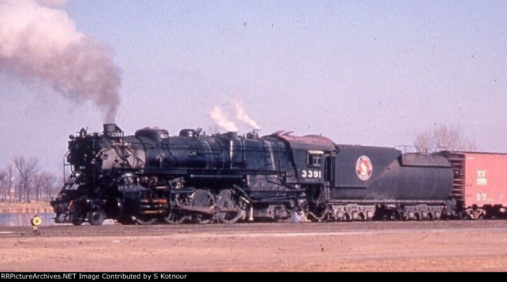 Great Northern 2-8-2 Willmar MN 1957